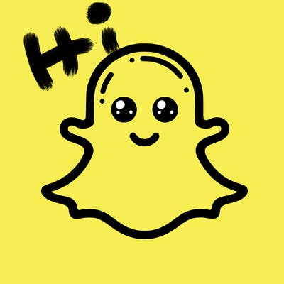 regular snapchat logo