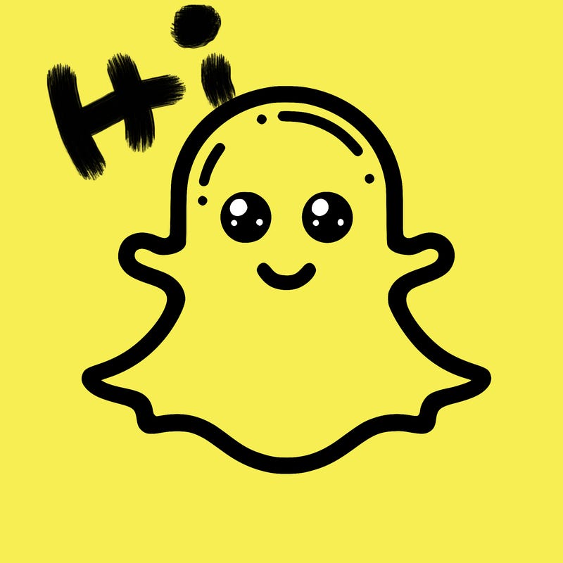 regular snapchat logo
