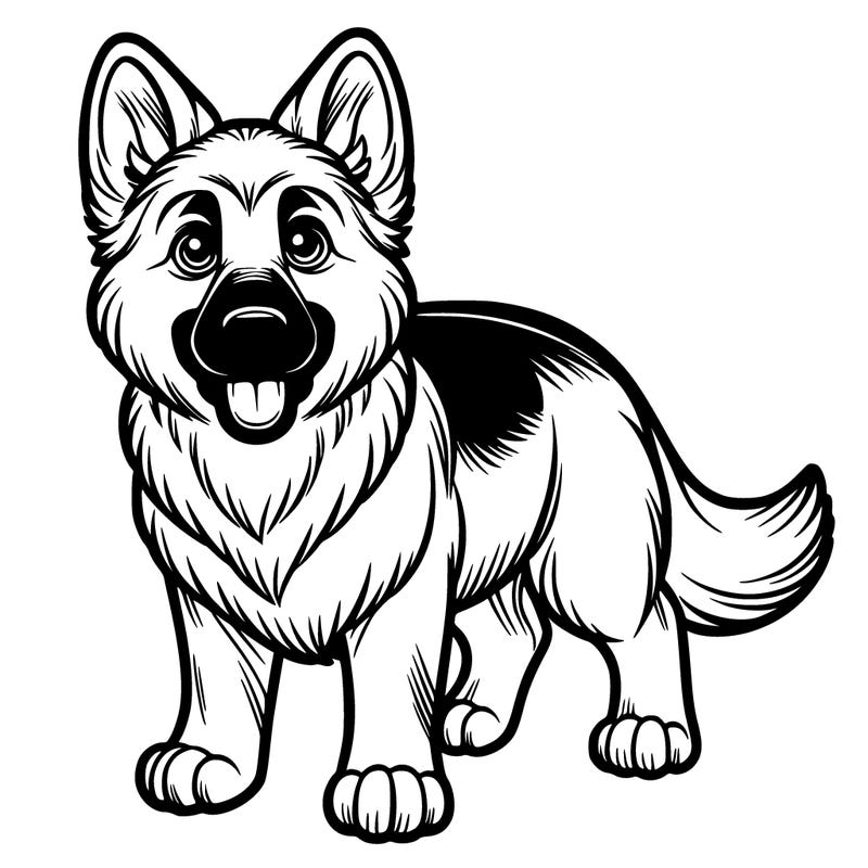 german shepherd dog