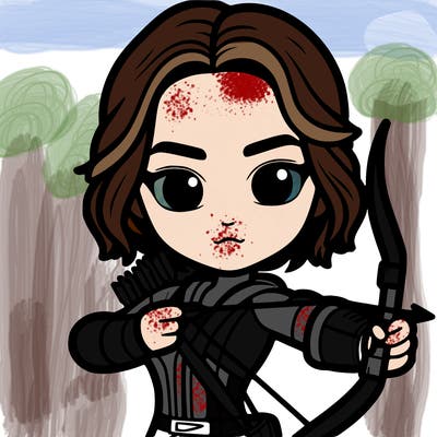 kattnis from the hunger games