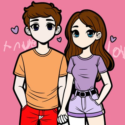 boyfriend and girlfriend