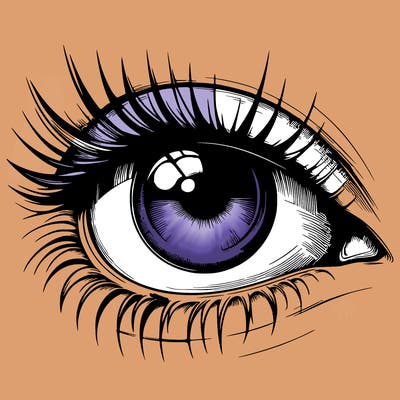 realistic eye