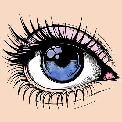 realistic eye