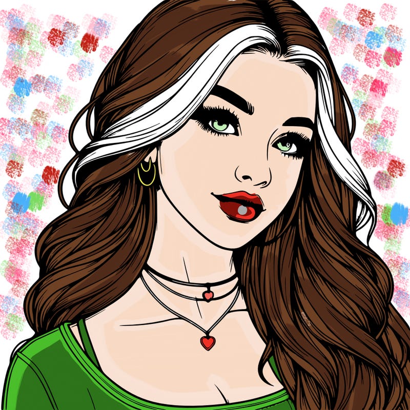 detailed realistic girl