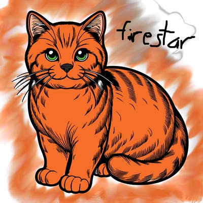 realistic cat