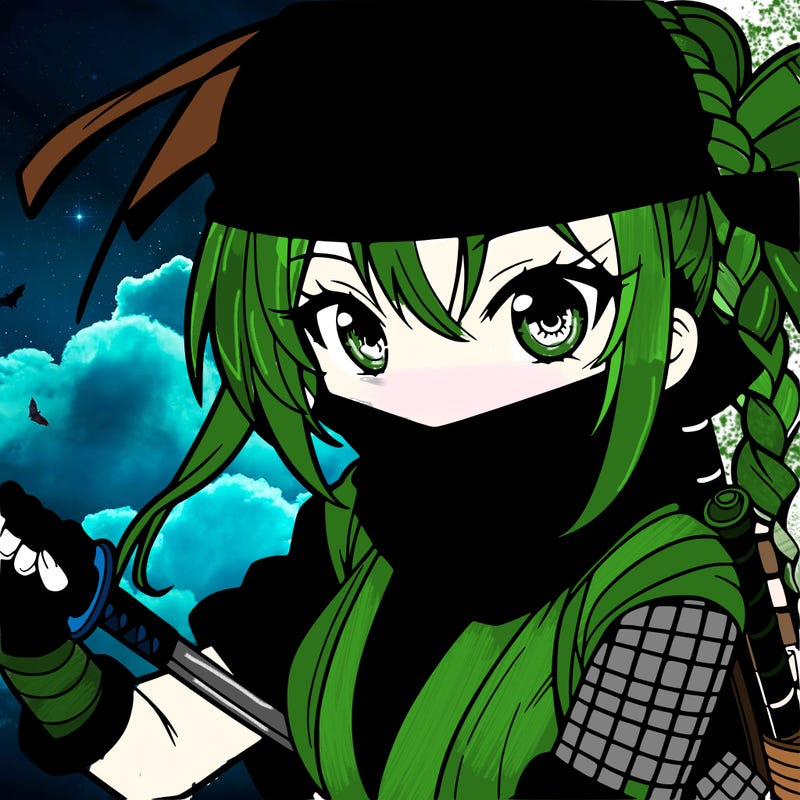 manga girl ninja