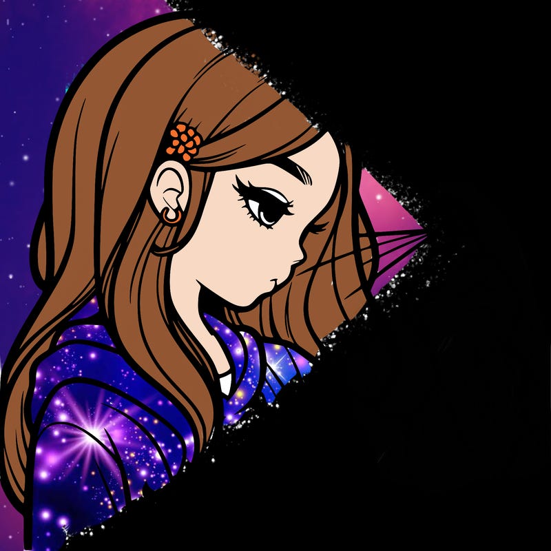 a realistic girl spray painting