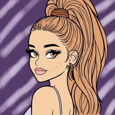 realistic ariana grande