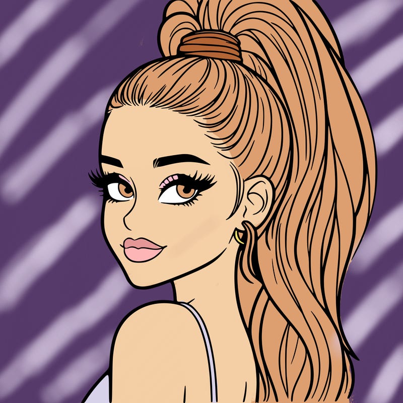 realistic ariana grande
