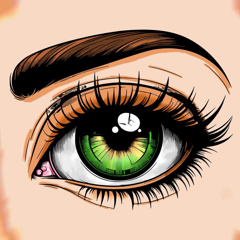 realistic eye