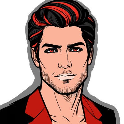 handsome man