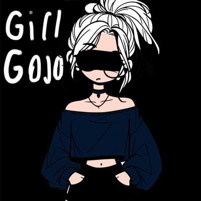 girl with a messy ponytail glasses a baggy crop top and jean shorts