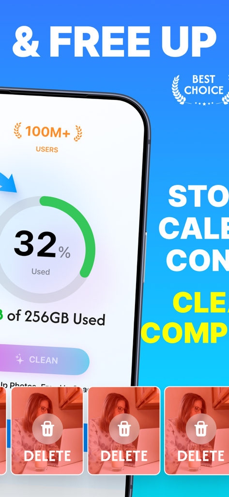 Memoria AI:Cleaner & Optimizer - Interfaz de la aplicación Memoria AI que muestra el uso del almacenamiento y la función de eliminación de fotos duplicadas