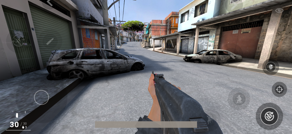Complexo Favela - First person shooter gameplay in a Brazilian favela setting with urban combat elements