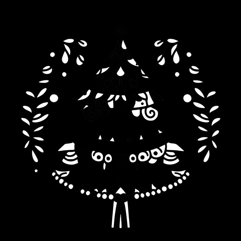 mandala sapin de noel