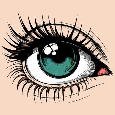 realistic eye