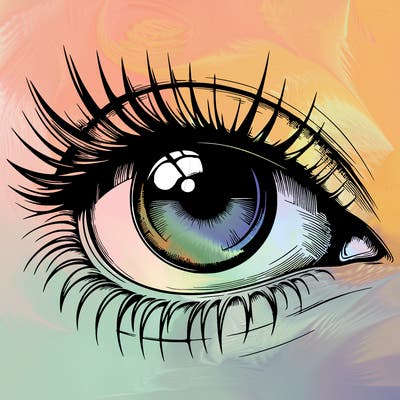 realistic eye