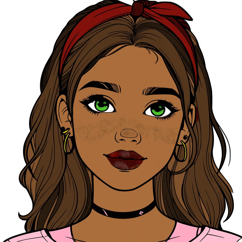 realistic teenage girl