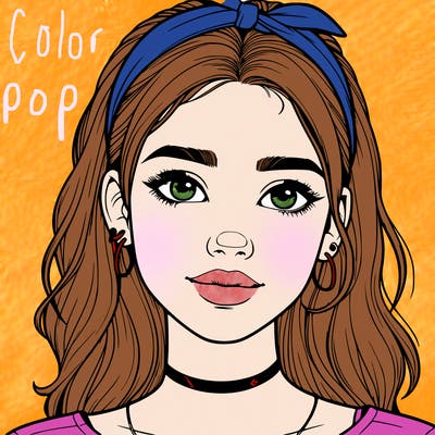 realistic teenage girl