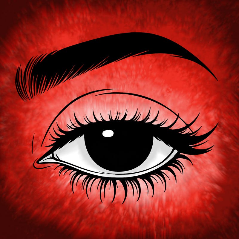 eye closed realistic