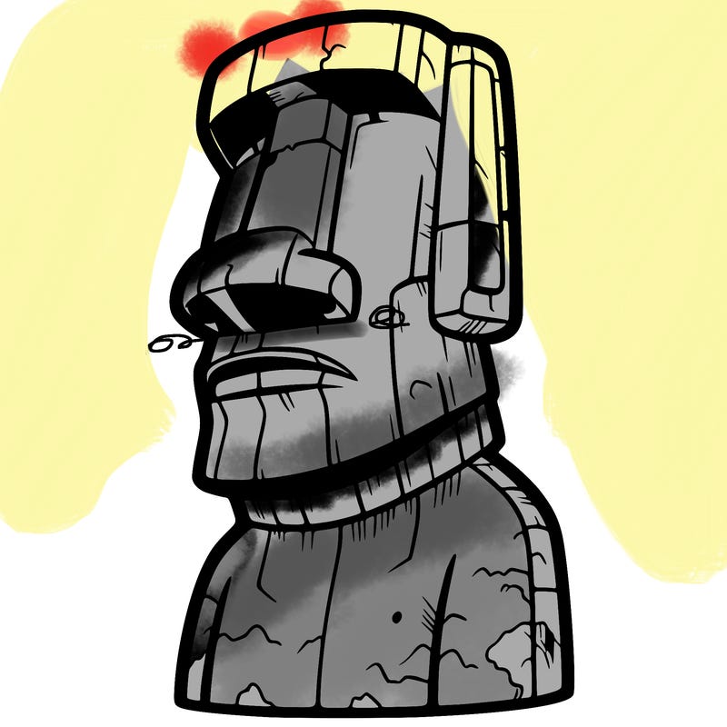 moai statue