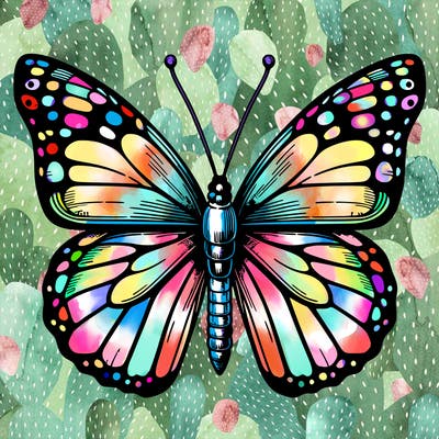 realistic butterfly