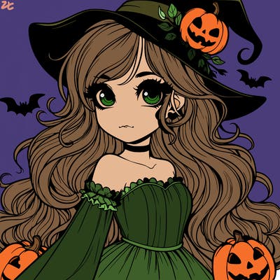 realistic girl halloween