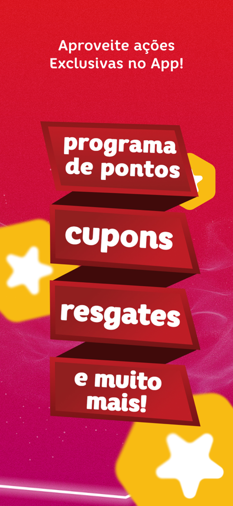 Bom Parceiro GP - Promotional screen for the Bom Parceiro GP loyalty program highlighting points coupons and redemptions