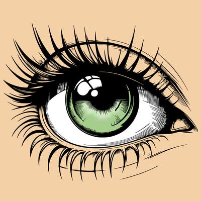 realistic eye