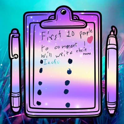 blank clip board with pen