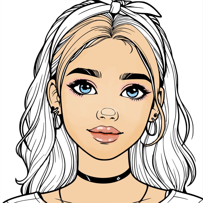 realistic teenage girl