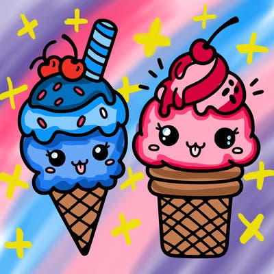 ice cream cute