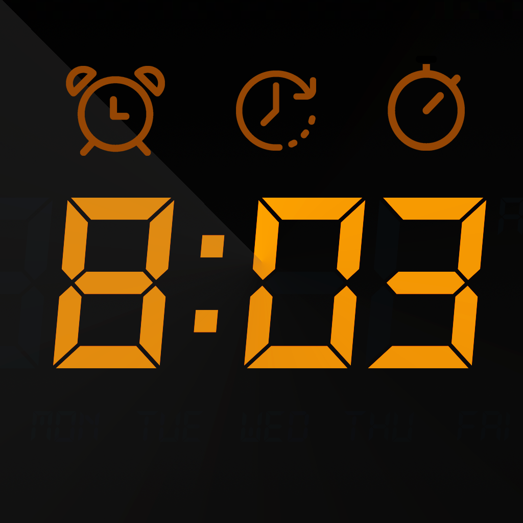 Nightstand Digital Clock Timer - Utilities App | MWM