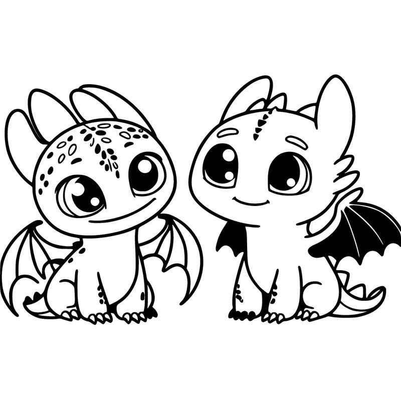 toothless and light fruy