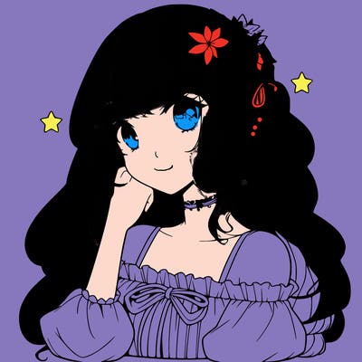 beautiful anime girl