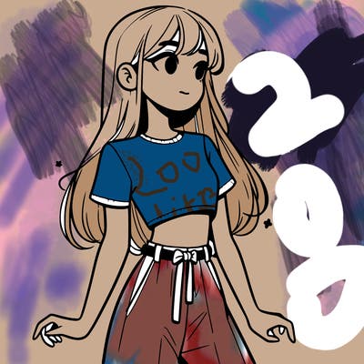 girl in a cute crop top