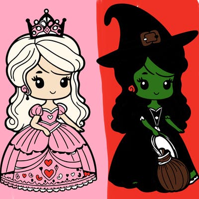 princess as a witch