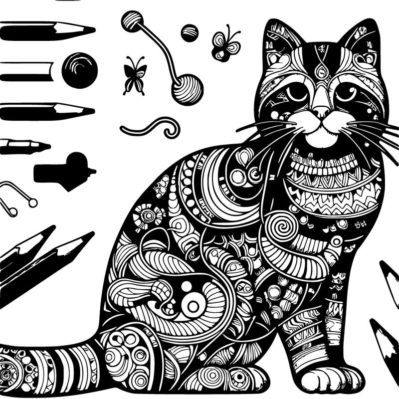 complex cat realistic