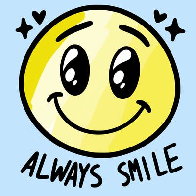 always smile