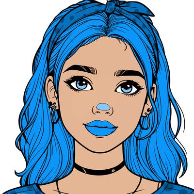 realistic teenage girl