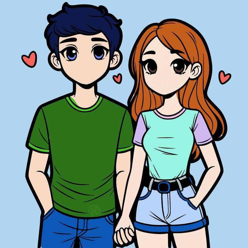 boyfriend and girlfriend