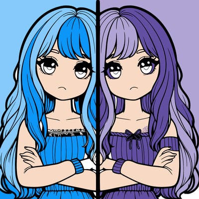 realistic girls split