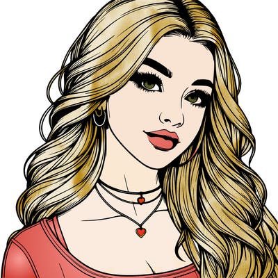 detailed realistic girl
