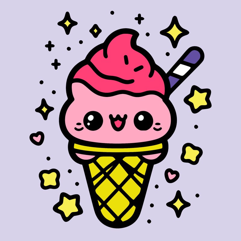 cute ice cream