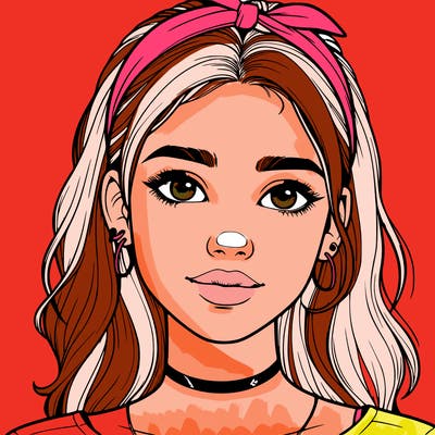 realistic teenage girl