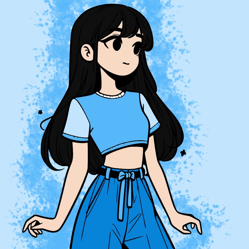 girl in a cute crop top