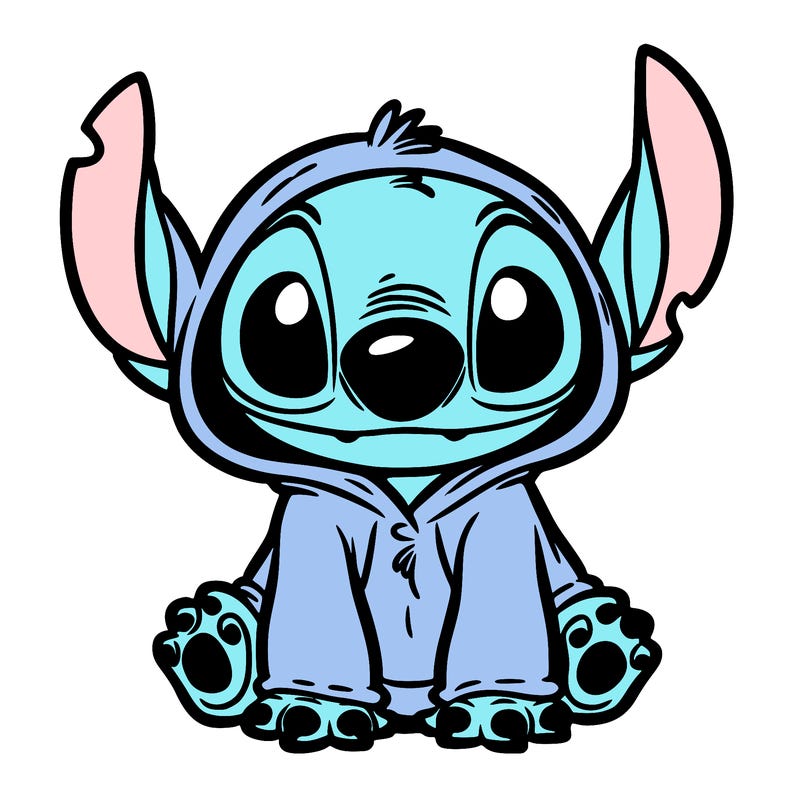 stitch in a dog costume