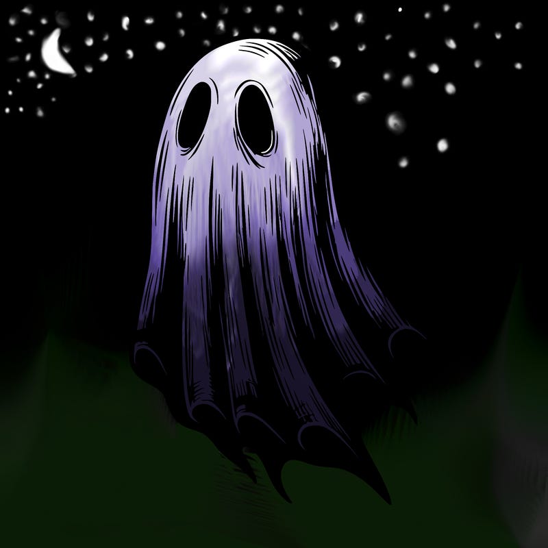 realistic creepy ghost