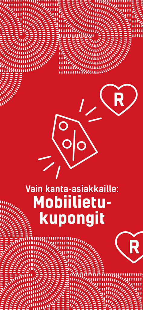 Cupones móviles de la aplicación Ratina para miembros de lealtad