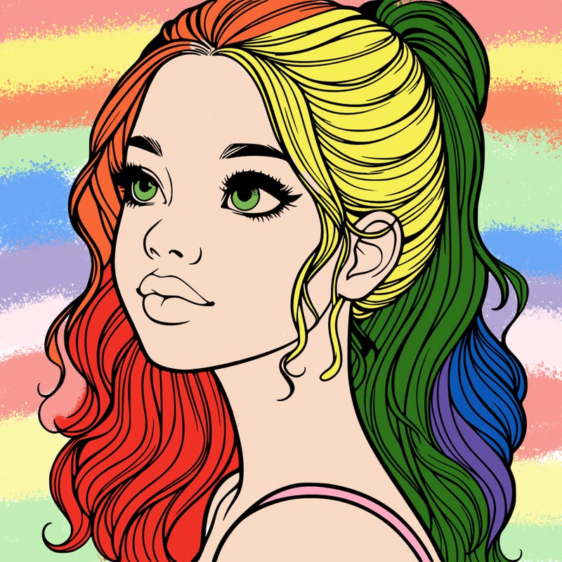 beautiful realistic girl